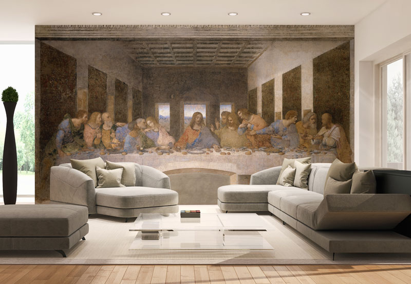 Affresco L'Ultima Cena di Leonardo da Vinci