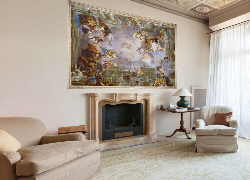 Affresco La Gloria di Sant'Ignazio di Andrea Pozzo