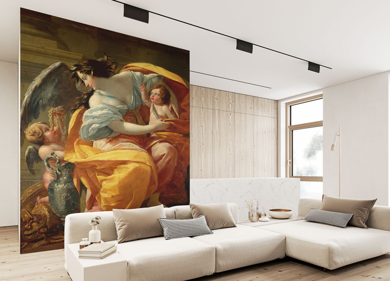 Affresco Allegoria della Ricchezza (Simon Vouet)