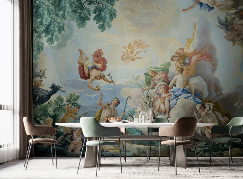 Affresco Sala di Mercurio - Soggetti Classici