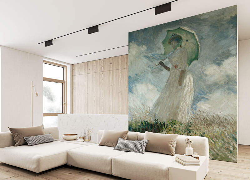 Affresco/Gigantografia - Ninfee di Claude Monet