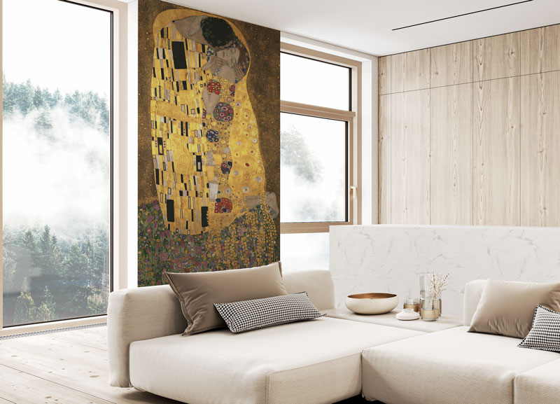 Affresco Bacio di Klimt