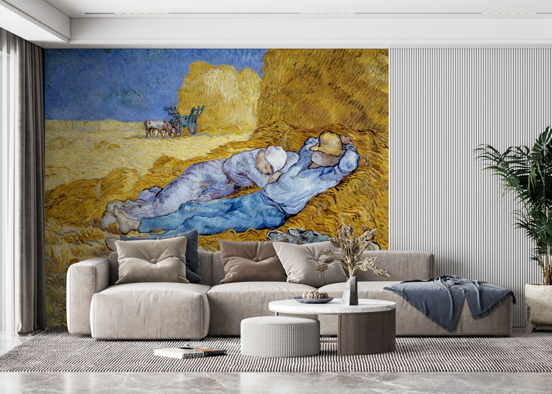 Vincent van Gogh La siesta