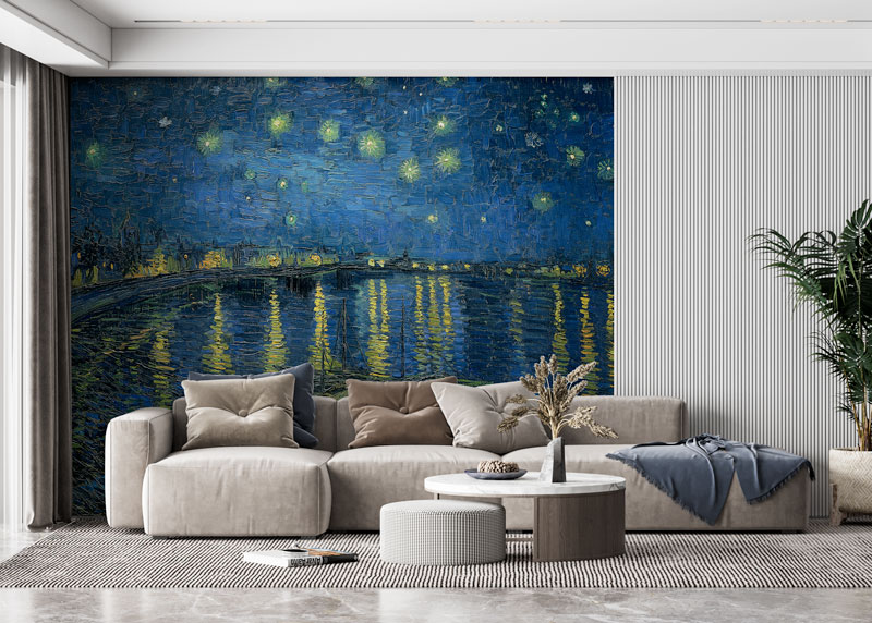 Affresco/Gigantografia - Ninfee di Vincent van Gogh