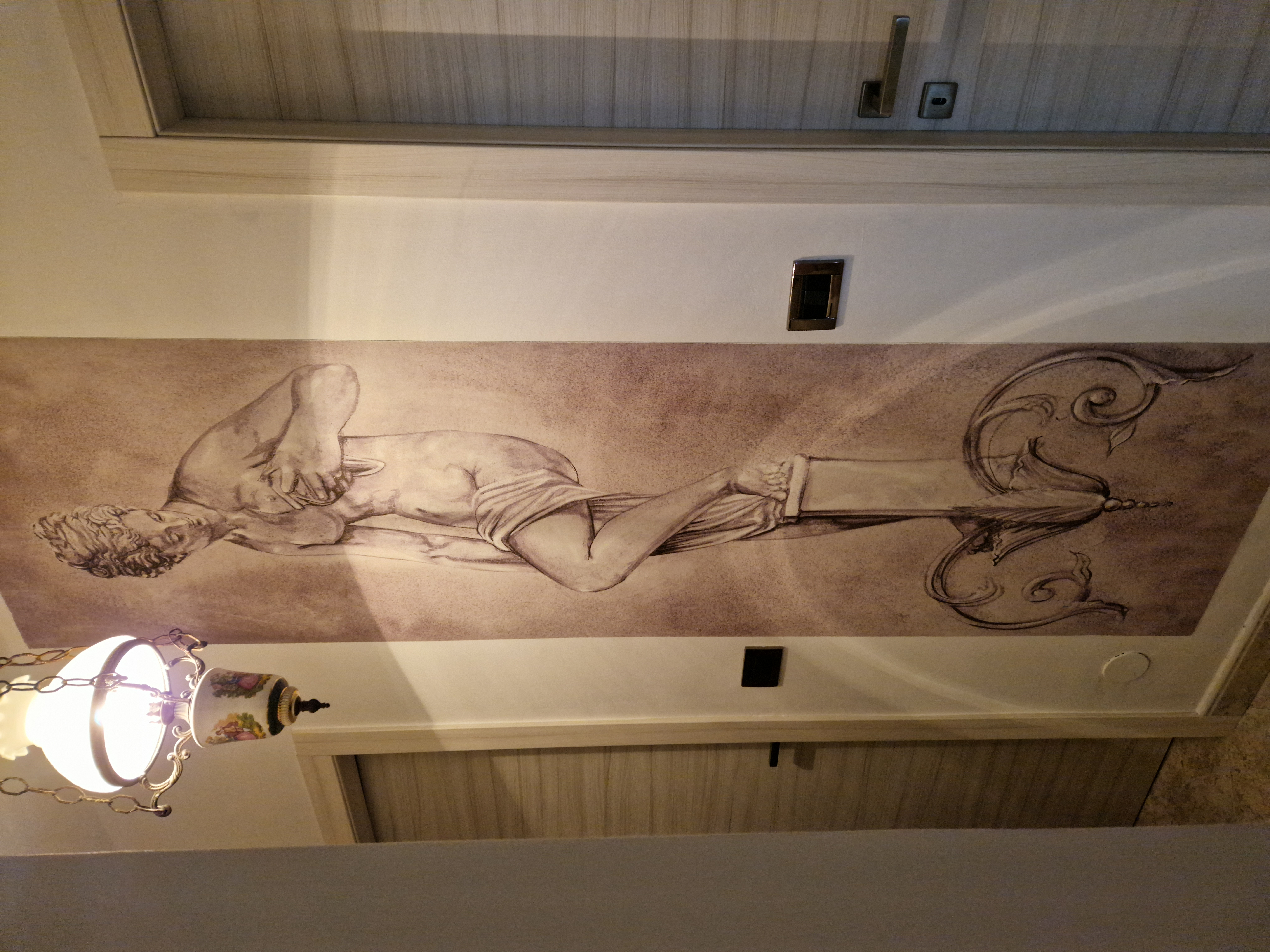 Affresco Musa Gigantografia